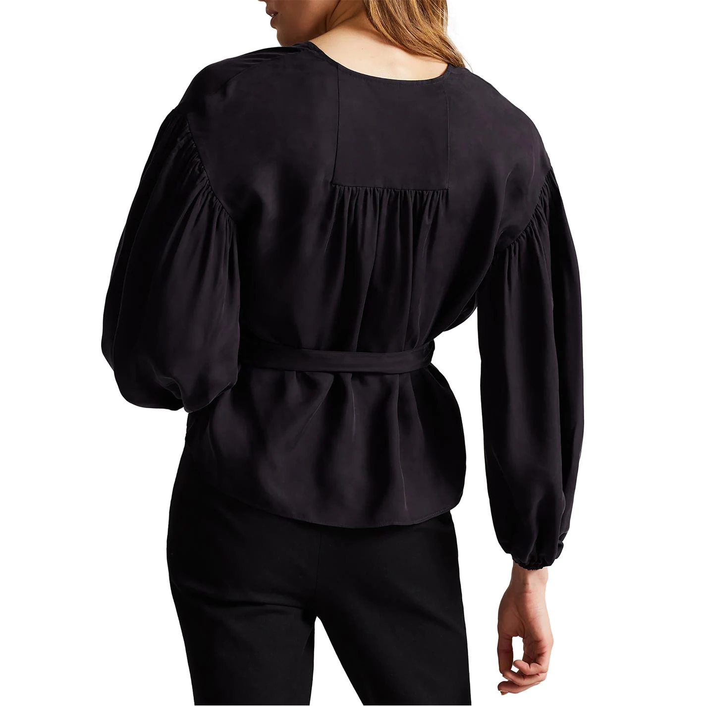 Ted Baker Ralda Navy Wrap T-shirt for Blouses & Shirts Colour Navy 6 Ted Baker Ralda Navy Wrap T-shirt for Blouses & Shirts Colour Navy - Image 4