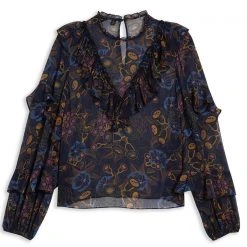 Ted Baker Jovena Blouse for Blouses & Shirts Colour Navy