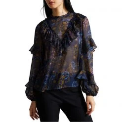 Ted Baker Jovena Blouse for Blouses & Shirts Colour Navy -Outlet Wardrobe Mix Store 54378918 xxl a2