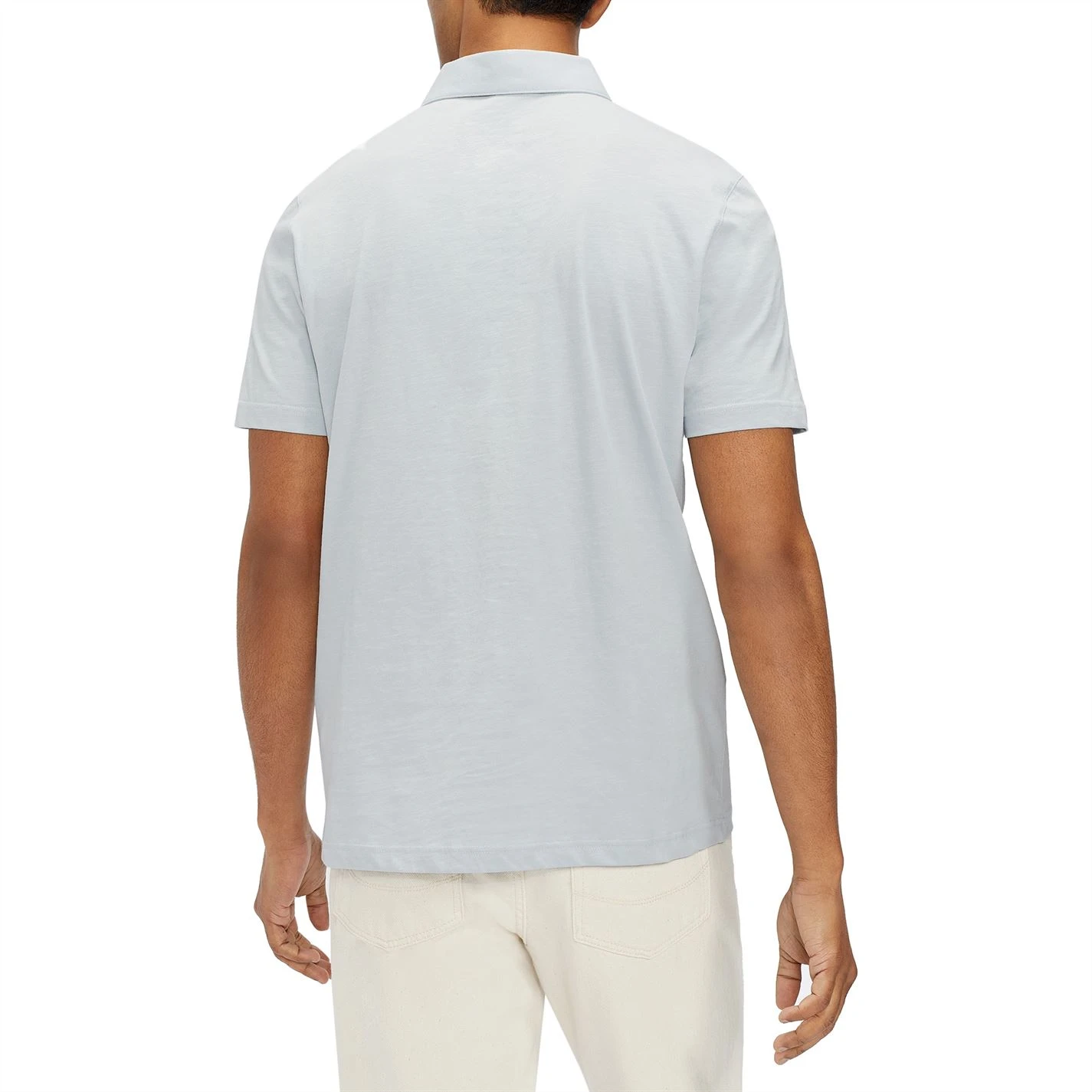 Ted Baker Distance Polo Shirt for Polo Shirts Colour Lt-Grey 5 Ted Baker Distance Polo Shirt for Polo Shirts Colour Lt-Grey - Image 3