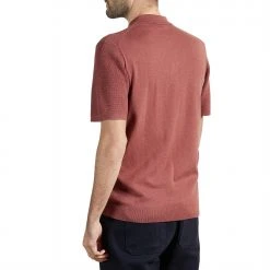 Ted Baker Bump Polo Shirt for Polo Shirts Colour Pink -Outlet Wardrobe Mix Store 54381206 xxl a2