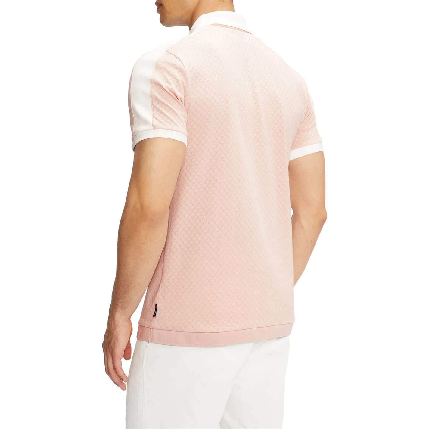 Ted Baker Virtual Polo Shirt for Polo Shirts Colour Lt-Pink 5 Ted Baker Virtual Polo Shirt for Polo Shirts Colour Lt-Pink - Image 3