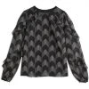 Ted Baker Mowenna Blouse for Blouses & Shirts Colour Black -Outlet Wardrobe Mix Store 54384303 xxl