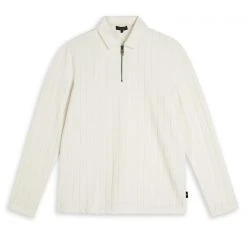 Ted Baker Drycida Long Sleeve Polo Shirt for Polo Shirts Colour White
