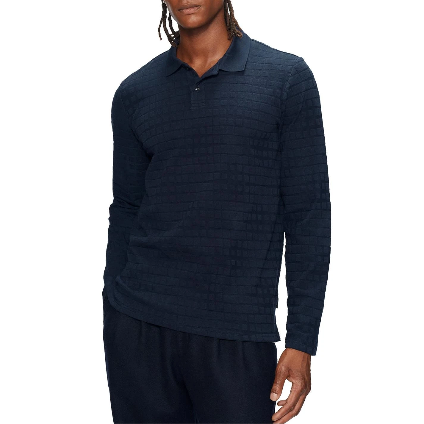 Ted Baker Chaser Polo Top for Polo Shirts Colour Navy 4 Ted Baker Chaser Polo Top for Polo Shirts Colour Navy - Image 2