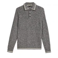 Ted Baker Tames Polo Sweater for Polo Shirts Colour Navy