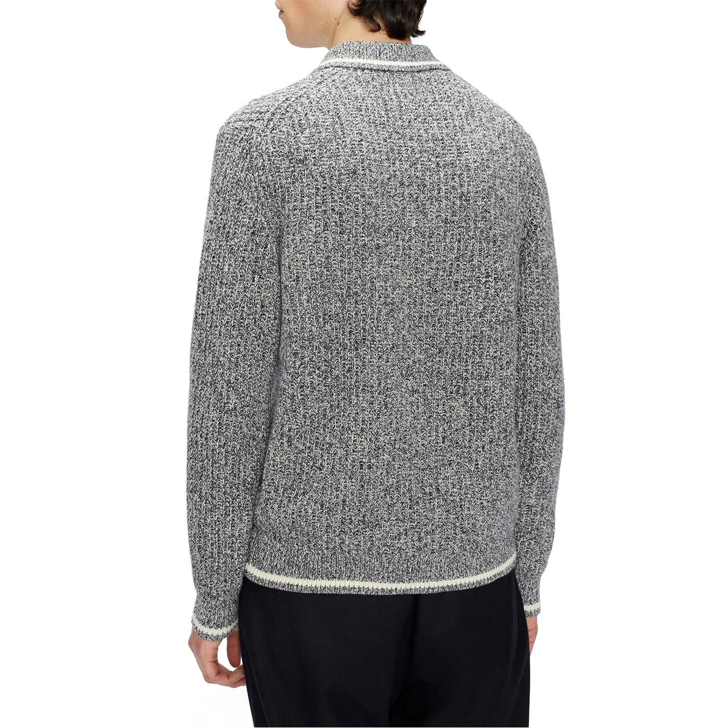 Ted Baker Tames Polo Sweater for Polo Shirts Colour Navy 5 Ted Baker Tames Polo Sweater for Polo Shirts Colour Navy - Image 3