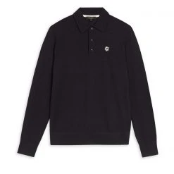 Ted Baker Ted Baker Wembley LS Polo for Polo Shirts Colour Navy