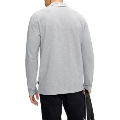 Ted Baker Fulhumm Long Sleeved Polo Shirt for Polo Shirts Colour Lt-Grey 8 Ted Baker Fulhumm Long Sleeved Polo Shirt for Polo Shirts Colour Lt-Grey -Outlet Wardrobe Mix Store 54406302 xxl a2