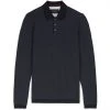 Ted Baker Nosnor Long Sleeve Polo Shirt for Polo Shirts Colour Navy -Outlet Wardrobe Mix Store 54406618 xxl
