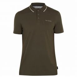 Ted Baker Ted Baker Polo Shirt Mens for Polo Shirts Colour Khaki