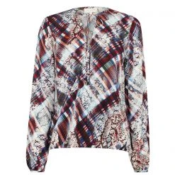 Ted Baker Ted Baker Lyz Neck Tie Blouse Womens for Blouses & Shirts Colour Ivory