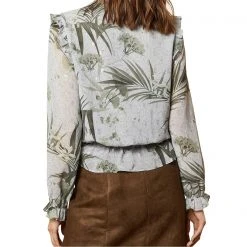 Ted Baker Tibbine Pleated Top for Blouses & Shirts Colour Grey -Outlet Wardrobe Mix Store 54450202 xxl a3