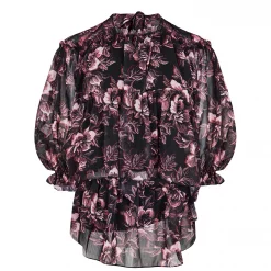 Ted Baker Ballou Ruffle Blouse for Blouses & Shirts Colour Black