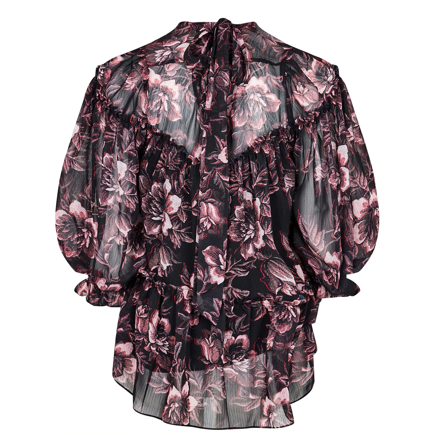 Ted Baker Ballou Ruffle Blouse for Blouses & Shirts Colour Black 4 Ted Baker Ballou Ruffle Blouse for Blouses & Shirts Colour Black - Image 2