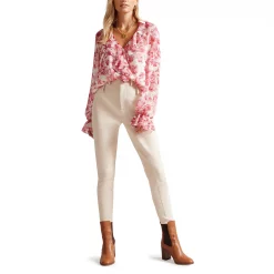 Ted Baker Laurent Ruffle Blouse for Blouses & Shirts Colour White -Outlet Wardrobe Mix Store 54452601 xxl a1