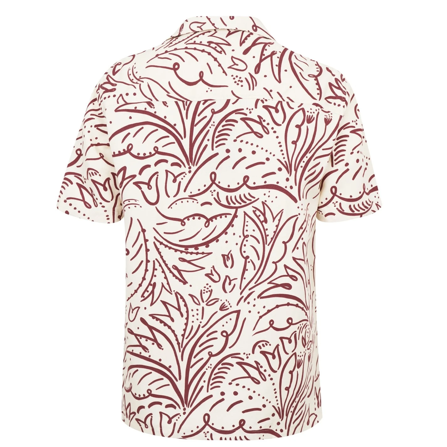 Ted Baker Ted Baker Viktor Floral Short Sleeve Shirt for Casual Shirts Colour Stone 7 Ted Baker Ted Baker Viktor Floral Short Sleeve Shirt for Casual Shirts Colour Stone - Image 5