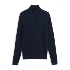 Ted Baker Martenn Zip Top for Big & Tall Colour Navy