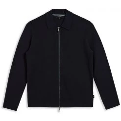 Ted Baker Saltire Zip Jacket for Big & Tall Colour Navy