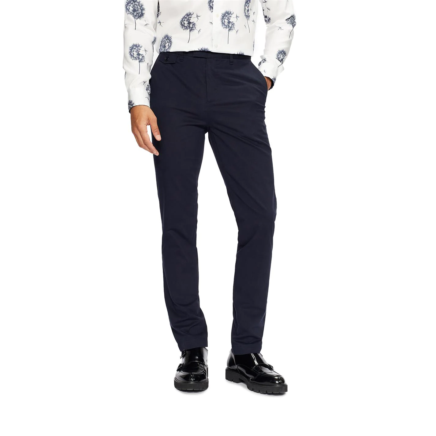 Ted Baker Genay Slim Chino for Trousers & Chinos Colour Dark Navy 4 Ted Baker Genay Slim Chino for Trousers & Chinos Colour Dark Navy - Image 2
