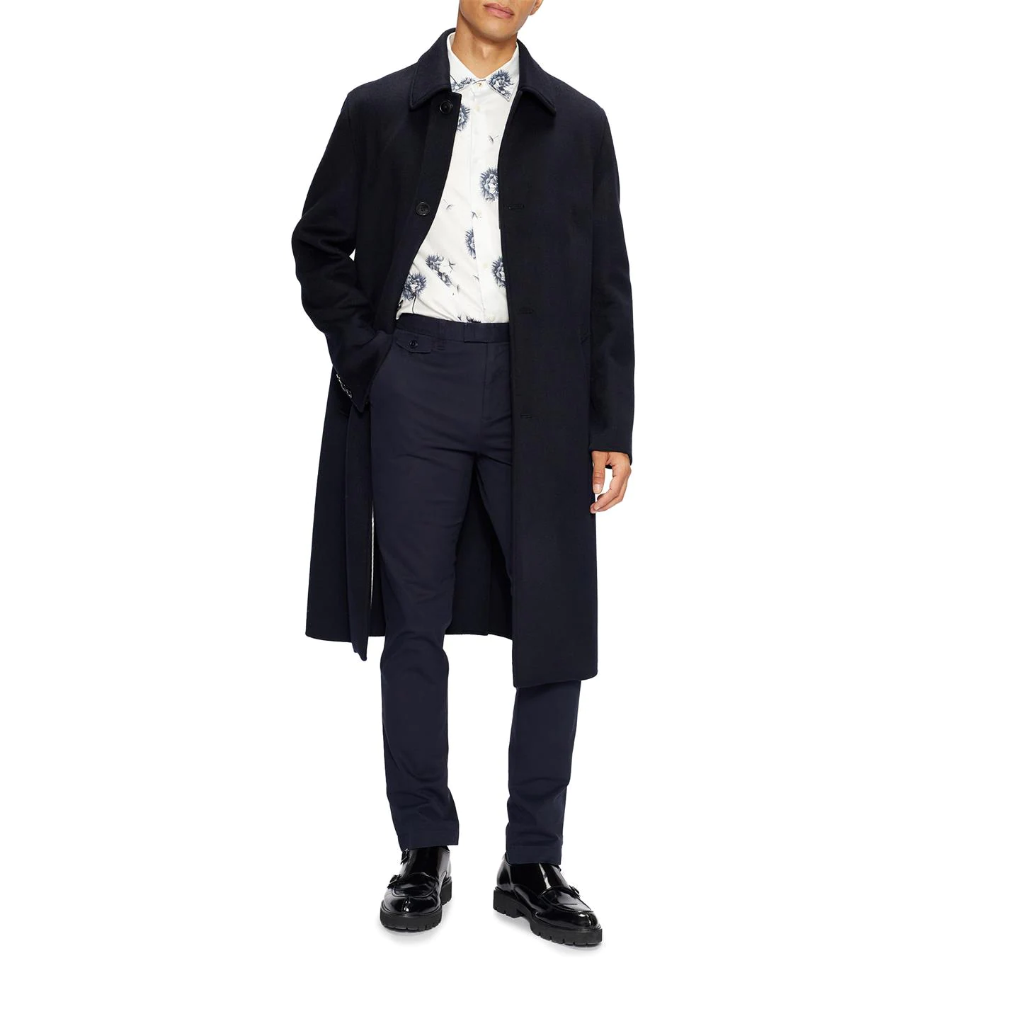 Ted Baker Genay Slim Chino for Trousers & Chinos Colour Dark Navy 6 Ted Baker Genay Slim Chino for Trousers & Chinos Colour Dark Navy - Image 4