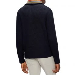Ted Baker Ousse Full Zip Sweater for Big & Tall Knitwear Colour Navy 9 Ted Baker Ousse Full Zip Sweater for Big & Tall Knitwear Colour Navy -Outlet Wardrobe Mix Store 55496318 xxl a2