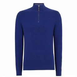 Ted Baker Newport Jumper for Big & Tall Knitwear Colour Blue