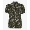 Ted Baker Ted Baker Hero Print Shirt Mens for T-Shirts Colour Khaki -Outlet Wardrobe Mix Store 55529315 xxl