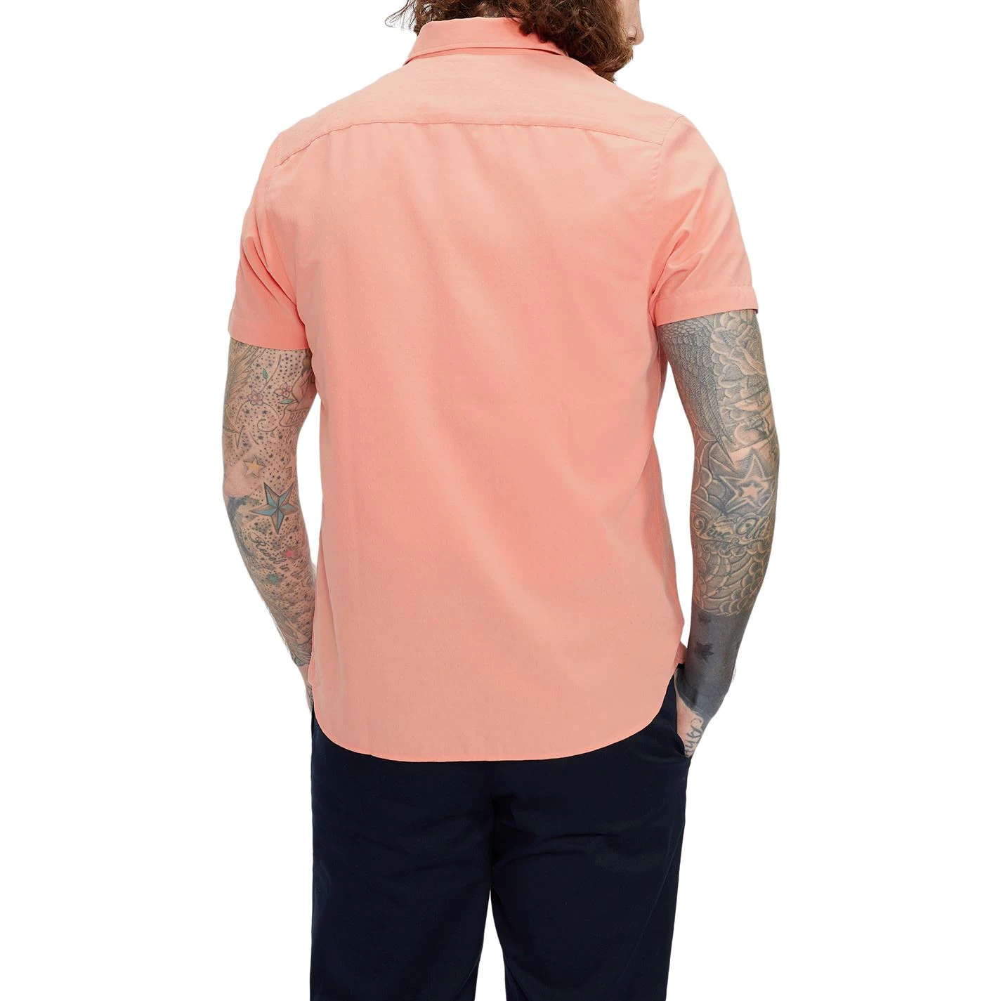 Ted Baker Kostume Short Sleeve Shirt for Casual Shirts Colour Coral 5 Ted Baker Kostume Short Sleeve Shirt for Casual Shirts Colour Coral - Image 3