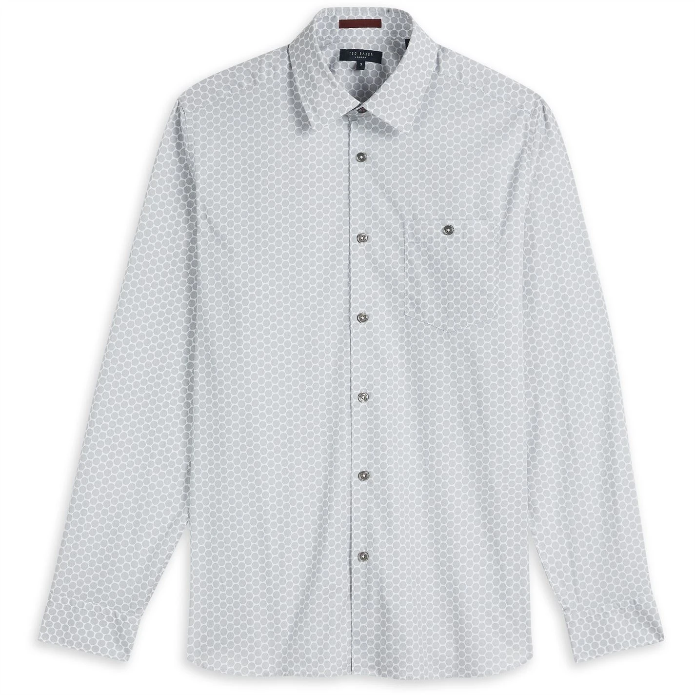 Ted Baker Midspo Long Sleeve Shirt for Casual Shirts Colour Navy 3 Ted Baker Midspo Long Sleeve Shirt for Casual Shirts Colour Navy