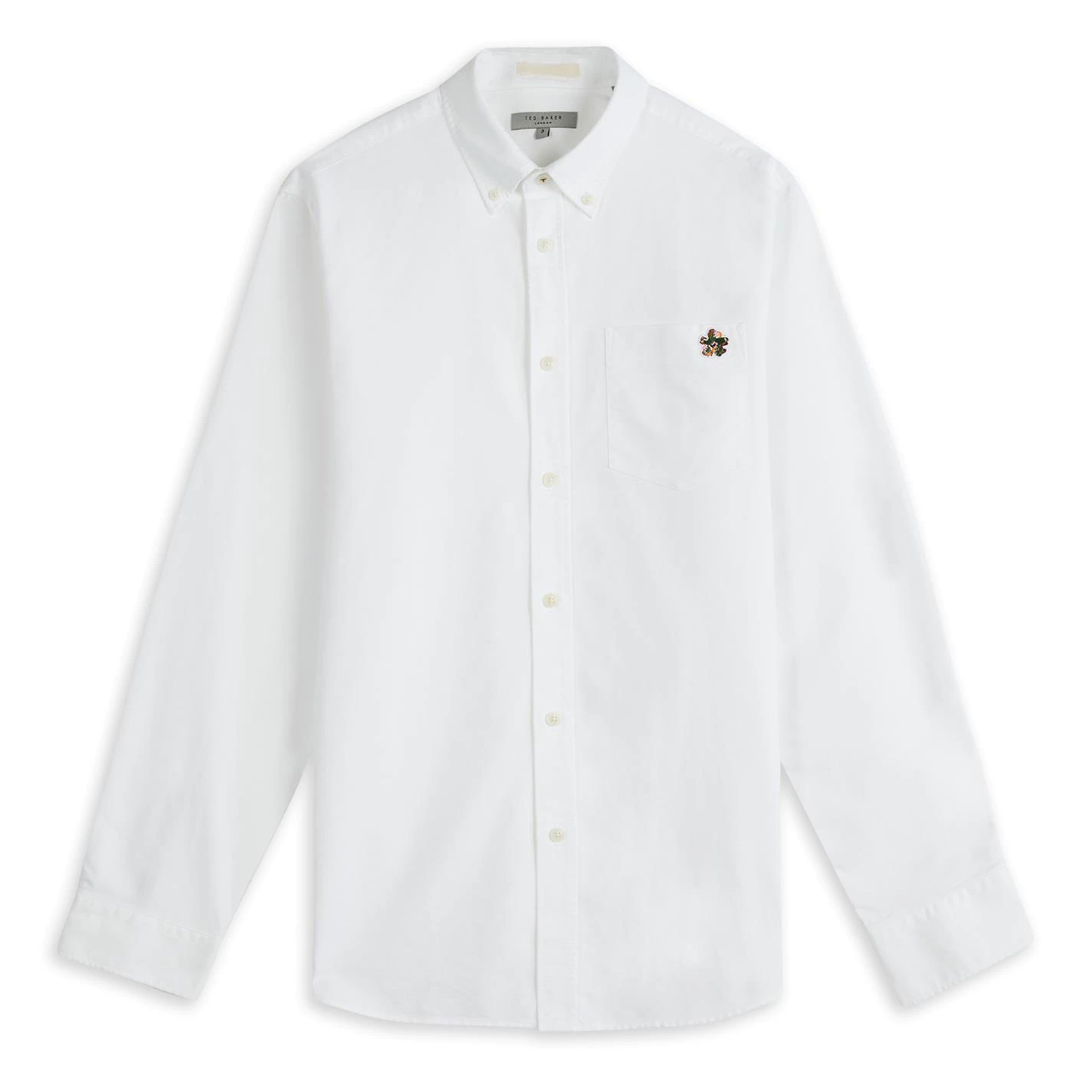 Ted Baker Caplet Oxford Shirt for Casual Shirts Colour White 3 Ted Baker Caplet Oxford Shirt for Casual Shirts Colour White