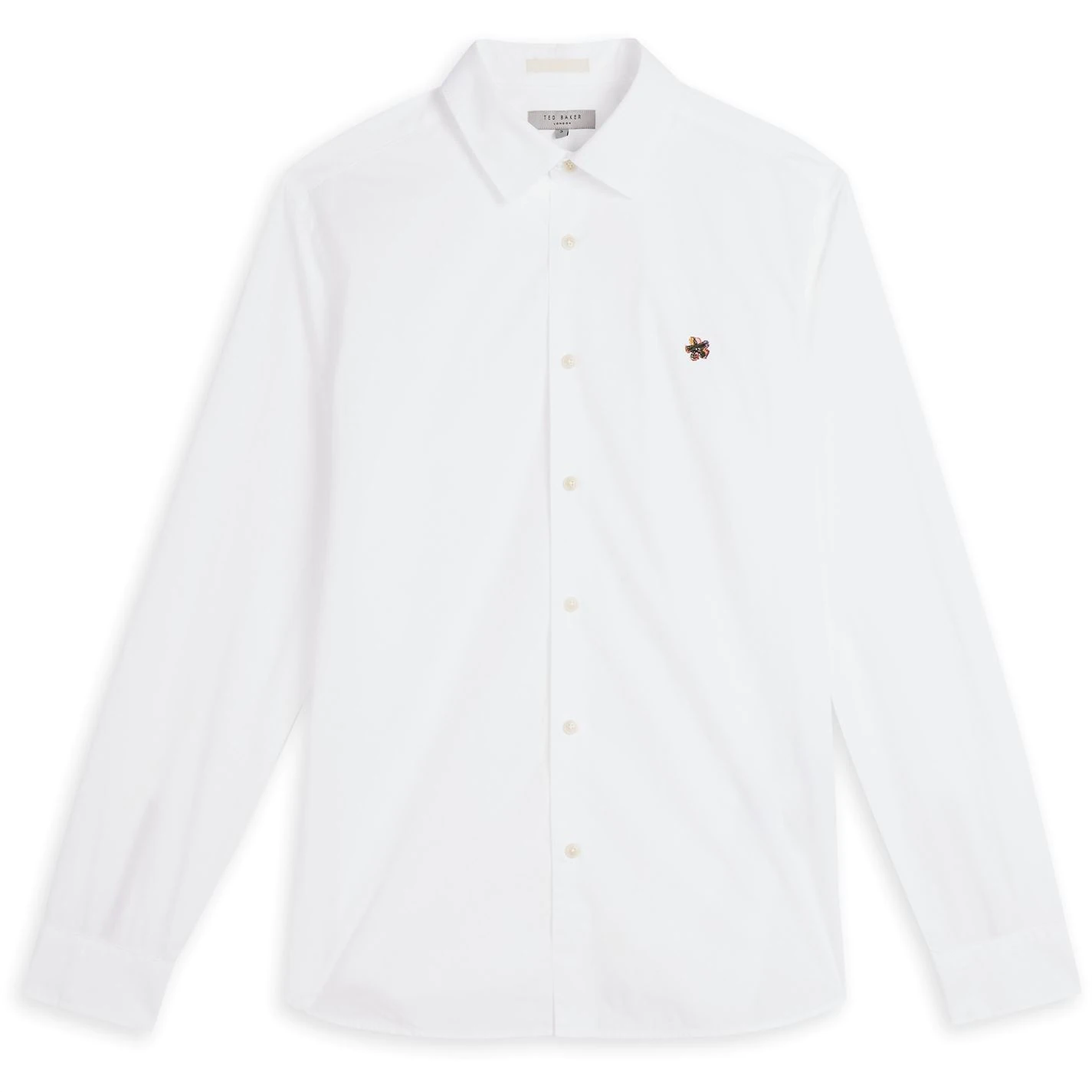 Ted Baker Fonik Poplin Shirt for Casual Shirts Colour White 3 Ted Baker Fonik Poplin Shirt for Casual Shirts Colour White