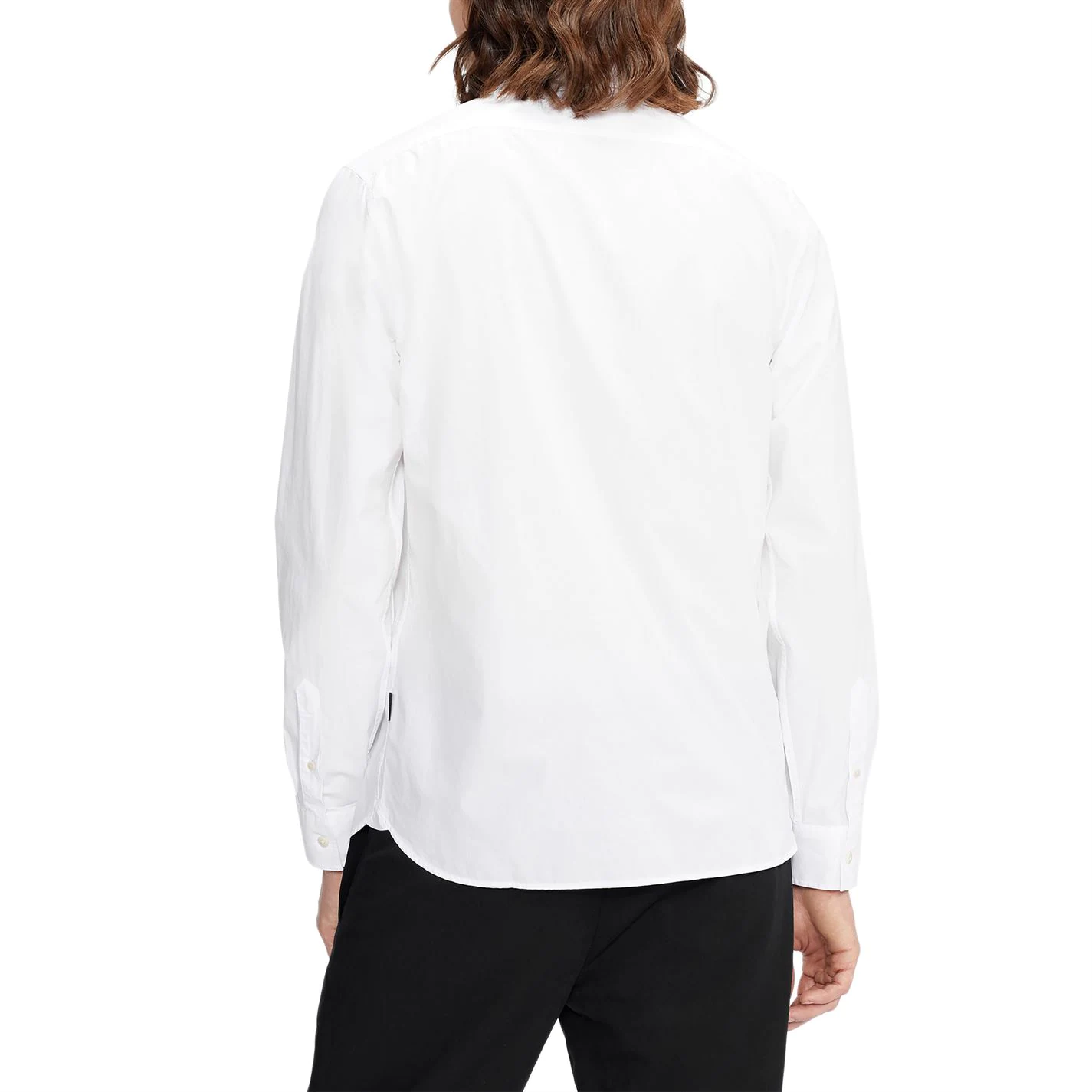 Ted Baker Fonik Poplin Shirt for Casual Shirts Colour White 5 Ted Baker Fonik Poplin Shirt for Casual Shirts Colour White - Image 3