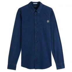 Ted Baker Trygrip Denim Shirt for Casual Shirts Colour Blue