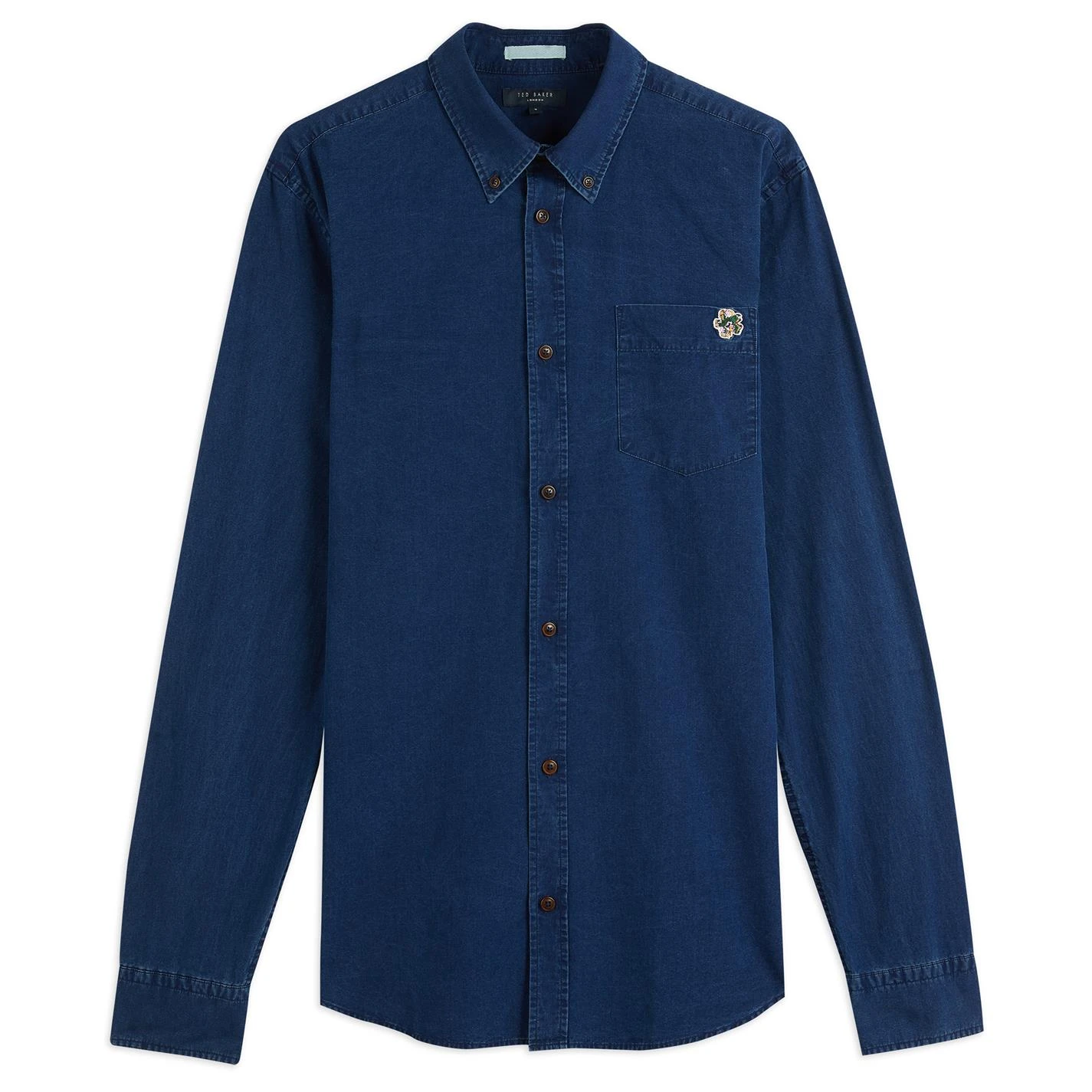 Ted Baker Trygrip Denim Shirt for Casual Shirts Colour Blue 3 Ted Baker Trygrip Denim Shirt for Casual Shirts Colour Blue