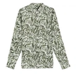 Ted Baker Cellent AOP Shirt for Casual Shirts Colour Dk Green