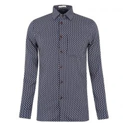Ted Baker Martz Bird Print Shirt for Casual Shirts Colour Navy