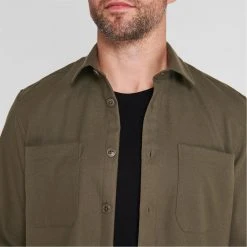 Ted Baker Ted Baker Lessons Twill Shirt for Casual Shirts Colour Green 11 Ted Baker Ted Baker Lessons Twill Shirt for Casual Shirts Colour Green -Outlet Wardrobe Mix Store 55660715 xxl a3