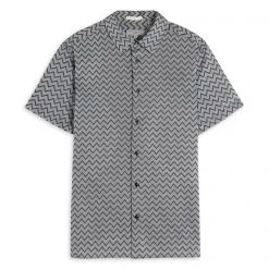 Ted Baker Ted Baker Bordup ZigZag Shirt for Casual Shirts Colour Black
