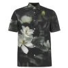 Ted Baker Ted Baker Campbell Floral Shirt Mens for Casual Shirts Colour Black -Outlet Wardrobe Mix Store 55661903 xxl