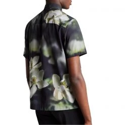Ted Baker Ted Baker Campbell Floral Shirt Mens for Casual Shirts Colour Black -Outlet Wardrobe Mix Store 55661903 xxl a2