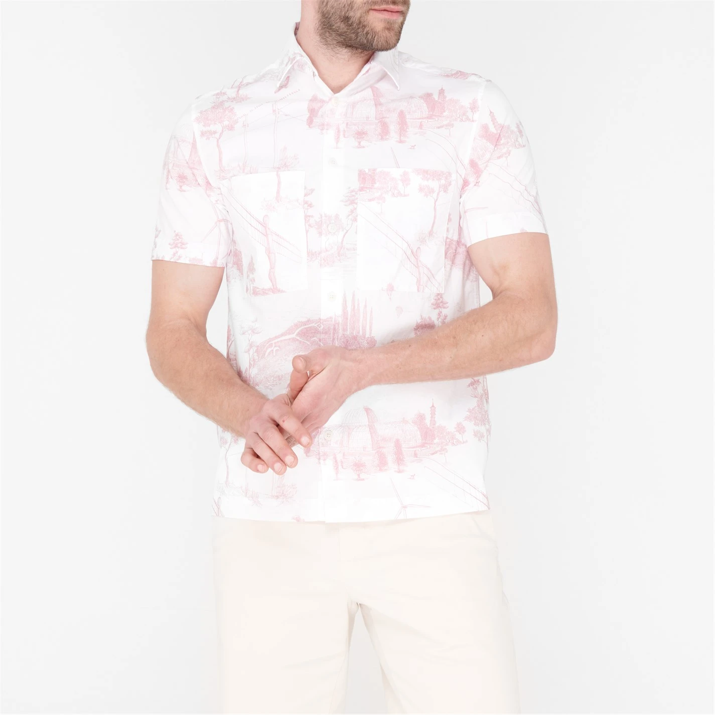 Ted Baker Nortonn Shirt for Casual Shirts Colour Pink 4 Ted Baker Nortonn Shirt for Casual Shirts Colour Pink - Image 2