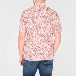 Ted Baker Argo Veg Shirt for Casual Shirts Colour Dk Orange -Outlet Wardrobe Mix Store 55662612 xxl a2