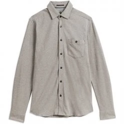 Ted Baker Morty Long Sleeve Shirt for Casual Shirts Colour Grey-Marl