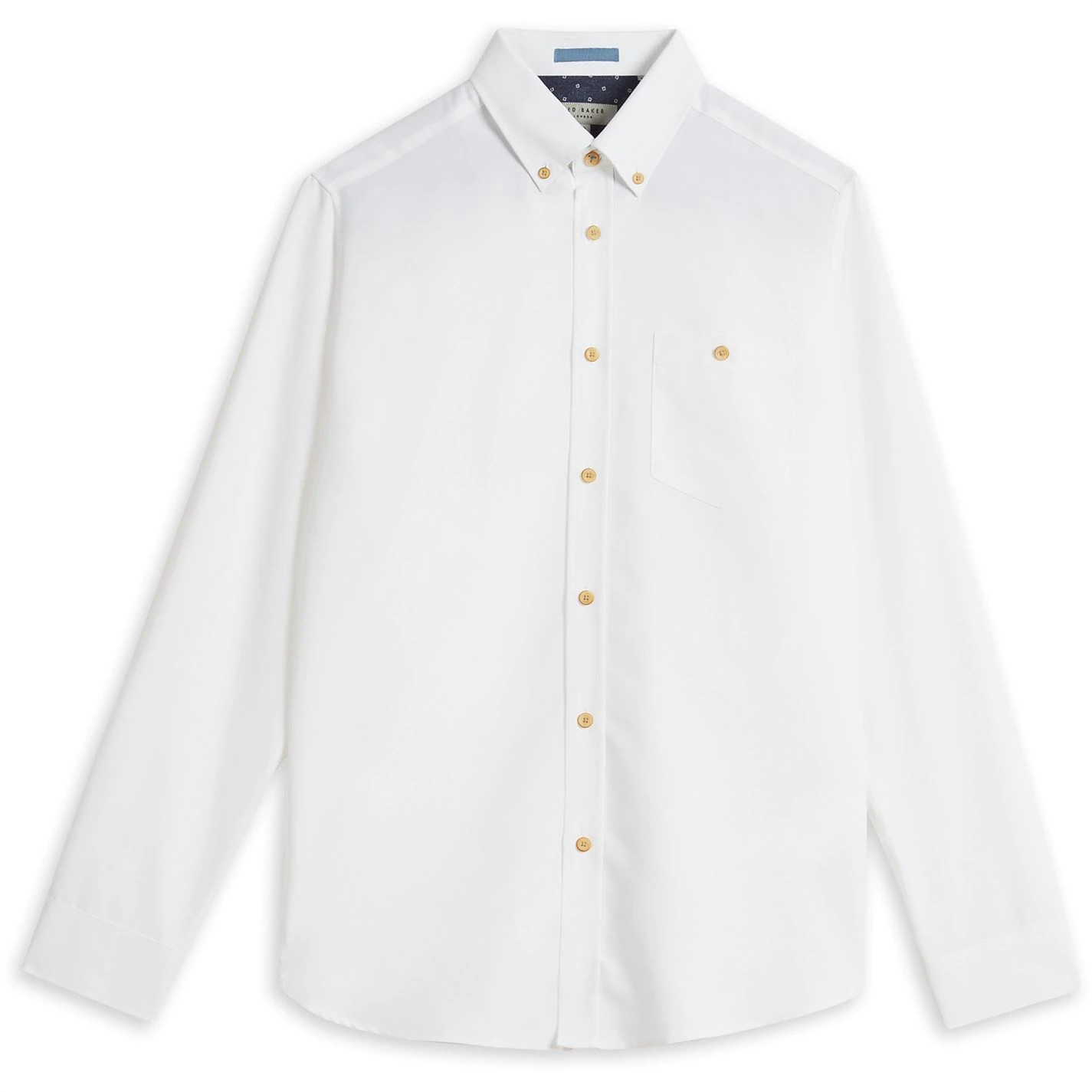 Ted Baker Piktur Long Sleeve Shirt for Casual Shirts Colour White 3 Ted Baker Piktur Long Sleeve Shirt for Casual Shirts Colour White