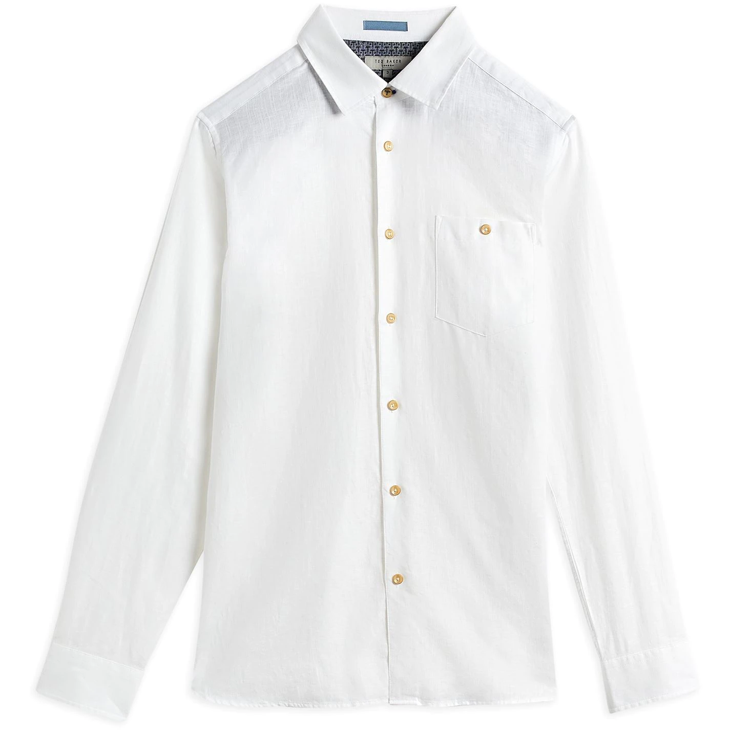 Ted Baker Sauss Long Sleeve Shirt for Casual Shirts Colour White 3 Ted Baker Sauss Long Sleeve Shirt for Casual Shirts Colour White