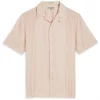 Ted Baker Calligraphy Short Sleeve Shirt for Casual Shirts Colour Lt-Pink 2 Ted Baker Calligraphy Short Sleeve Shirt for Casual Shirts Colour Lt-Pink -Outlet Wardrobe Mix Store 55666106 xxl