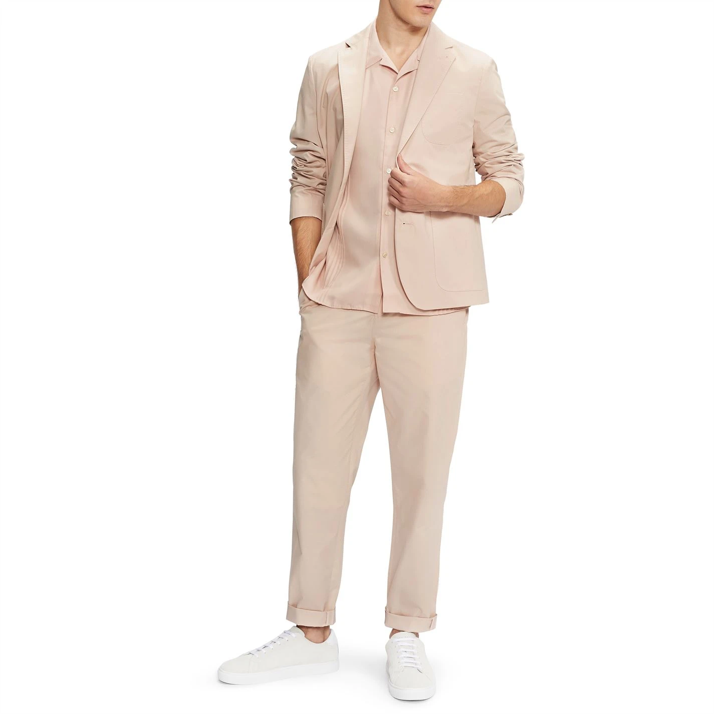 Ted Baker Calligraphy Short Sleeve Shirt for Casual Shirts Colour Lt-Pink 6 Ted Baker Calligraphy Short Sleeve Shirt for Casual Shirts Colour Lt-Pink - Image 4