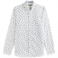 Ted Baker Costar Long Sleeve Shirt for Casual Shirts Colour White