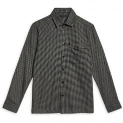 Ted Baker Dekker Long Sleeve Shirt for Casual Shirts Colour Charcoal